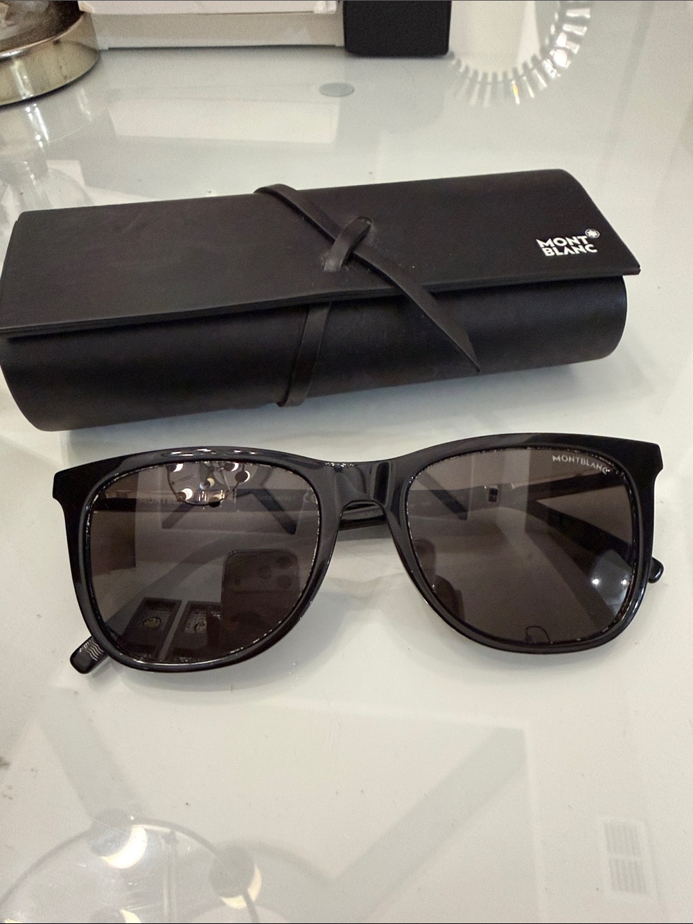 Montblanc Black Sunglasses